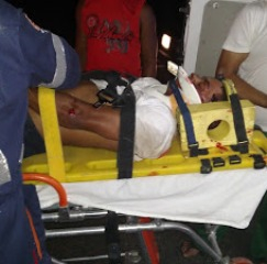 Após colisão entre carro e moto, dois ficam feridos na BA 131 entre Jacobina e Miguel Calmon