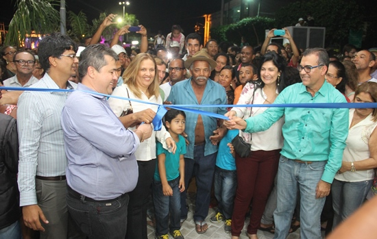 Coité I – Praça Dr José Gonçalves (Babilônia) é reinaugurada com arquitetura totalmente modificada