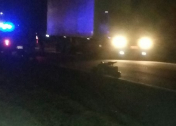 Motociclista morre atropelado por van depois de bater em caminhão na BR 116 Norte