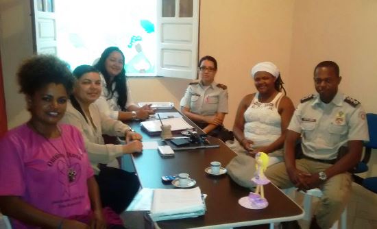 Capitão Joilson Lessa reuniu com a classe feminina para discutir estratégia durante o Outubro Rosa.