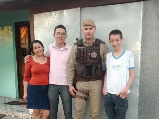 visita de estudante a 4ª Cia6