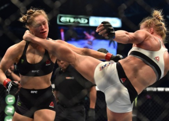 Ronda Rousey é surpreendida por Holm, sofre nocaute e perde cinturão do UFC