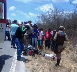 Colisão entre motos deixa três vítimas fatais em Campo Formoso