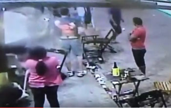 Divulgado imagens do momento da confusão que resultou na morte de policiais em Euclides da Cunha