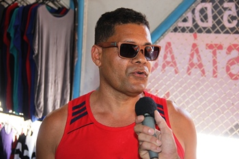 Jobson Vander é um dos coordenadores, ele é natural de Riachão do Jacuípe.