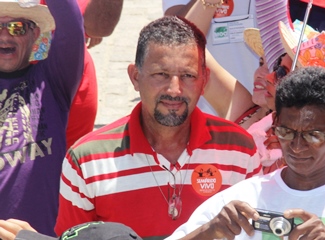 João Batista presidente do STTR de Riachão do Jacuípe.