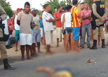 Mulher morre vítima de atropelo na BA 233 trecho Serrinha/ Biritinga