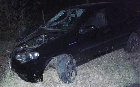 Colisão envolvendo Fiat Siena e motocicleta na BA 130 deixa uma vítima fatal