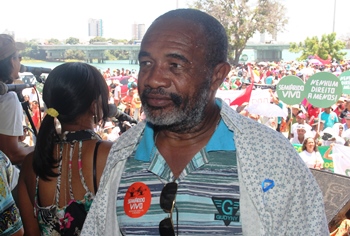 Teodomiro Paulo figura presente nos movimentos sociais a décadas.