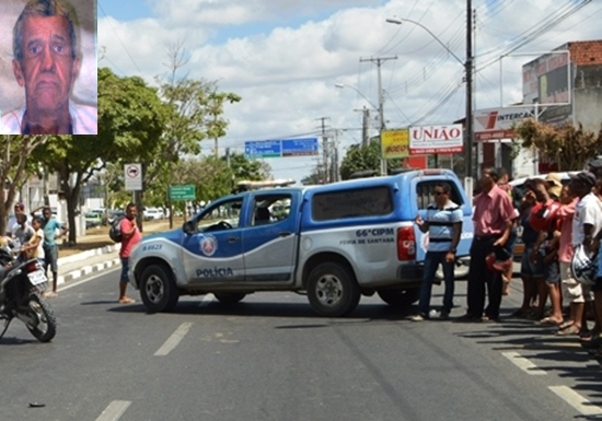 Homem morre após ser atropelado por moto em Feira de Santana