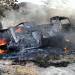 Jacobina: incêndio destrói carros no pátio do complexo policial