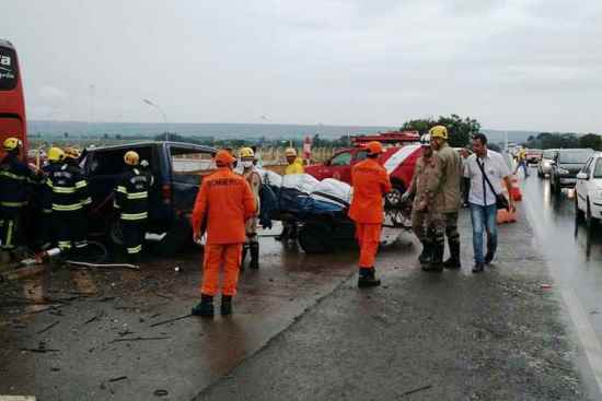 Colisão no Estado de Goiás mata seis e deixa uma criança ferida; motorista é natural de Valente-BA