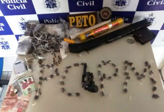 Operação Primeiro de Dezembro do 16º BPM apreende drogas e armas