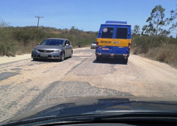BA 409: operação tapa-buraco em ritmo lento deve ser concluído só no próximo ano