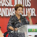 Presidente Dilma participa de entrega de Estação do Metrô no Bairro Pirajá; clima esteve tenso por alguns momentos