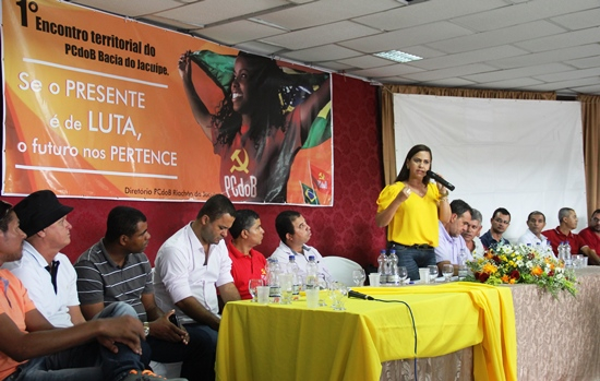 Riachão do Jacuípe: Encontro Territorial do PCdoB foi um sucesso; comemora Doutora Geide Márcia