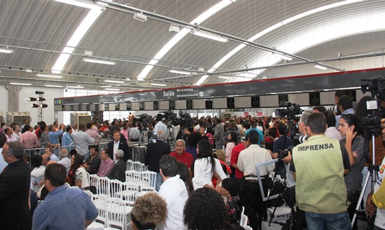 entrega do metro