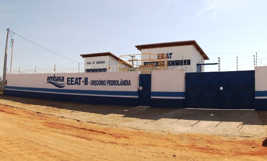 inauguração da água do gregório - caixa d'água