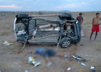 Policial Civil e sogra morrem em acidente na BA 381