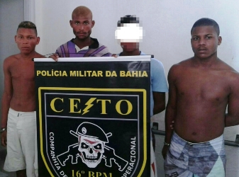 Da esquerda para a direita: