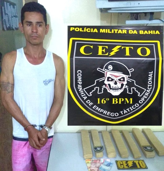 traficante adailton preso em araci