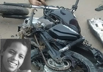Filadélfia: menor morre em acidente de moto