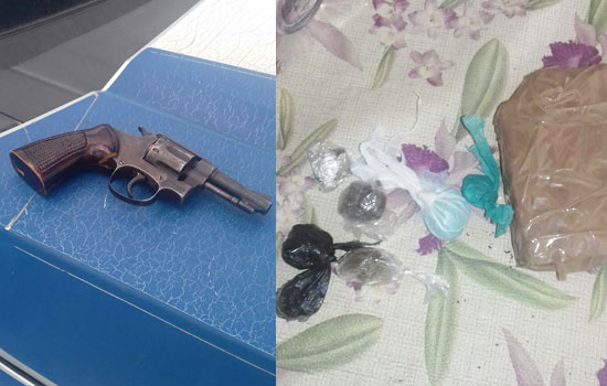 Operação Final de Ano – Guarnição do 16º BPM prende dois com arma e droga em Araci