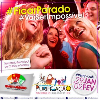 Santo Amaro da Purificação tem característica afrodescendente, e usaram na publicidade apenas pessoas loiras. 