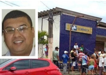 Gerente dos Correios é assassinado em assalto e suspeito morto pela PM