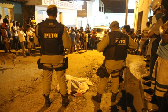 Policias registram o primeiro homicídio de 2016 em Conceição do Coité