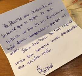 RJ: ladrão arrependido devolve R$ 1 mil furtado no Ano Novo