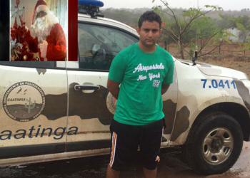Preso em Queimadas “Papai Noel” que roubou helicóptero em São Paulo