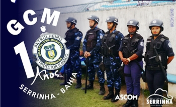 Guarda Civil Municipal completa 10 anos de atividades.