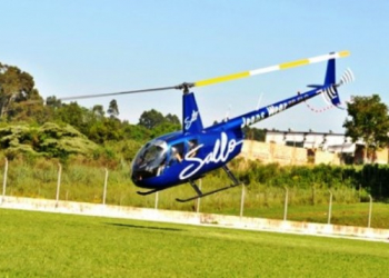 Coité – Mineira Calçados realiza sorteio de voo panoramico em helicoptero da Sallo