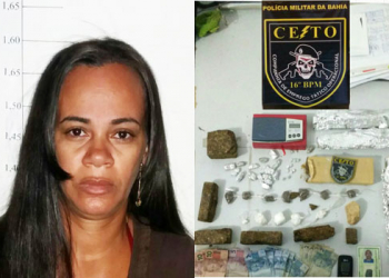 Após denúncia, 16° BPM prende a segunda mulher por tráfico de drogas em menos de 24 horas em Serrinha