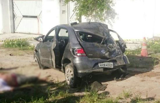 Primo da presidente da Brigada Anjos da Vida, morre em acidente na cidade de Feira de Santana