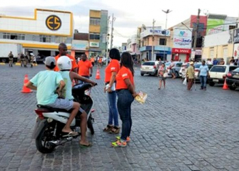 Coité – Caravana do DETRAN realiza atividades educativas de trânsito durante toda semana