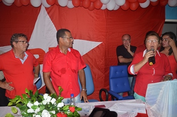 Ribeira do Amparo – PT lança pré candidato a prefeito e deputada Fátima Nunes destaca avanços no Nordeste