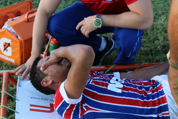 Torcida estava contado com o jogador no primeiro Ba-Vi, mas não vai ser possível.