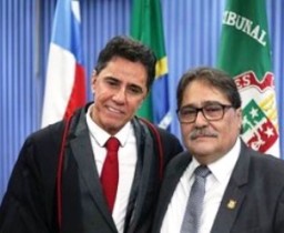 Desembargador José Edivaldo Rocha Rotondano, e o desembargador Mário Alberto Simões Hirs