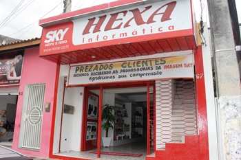 Loja fica bem pertinho, a cerca de 200 metros da Imagem Sat