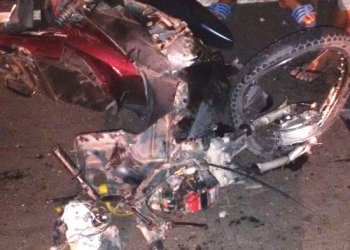 Duas jovens ficam feridas em acidente na BA 120 próximo a Santa Rosa