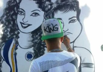 Renomado caricaturista baiano visita escola em São Domingos