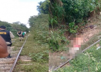 Serrinha – Homem morre atropelado por trem quando tentava “se livrar” de cachorro doente