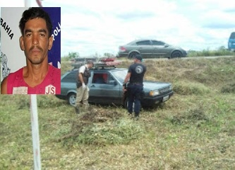 Baixa Grande: homem é baleado, perde controle de veículo e morre