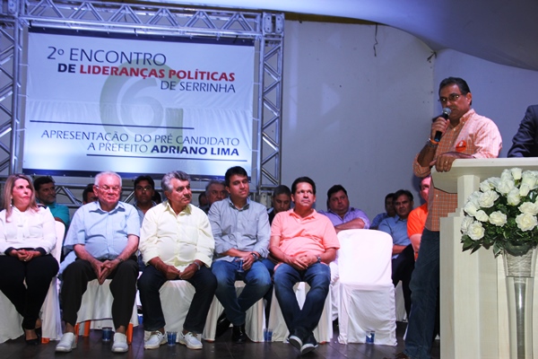 Luciano Araújo disse que o Solidariedade vai lançar 34 candidatos a vereador e todos apoiando Adriano