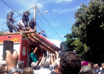 Senhor do Bonfim – Multidão de despede do ex-prefeito Paulo Machado
