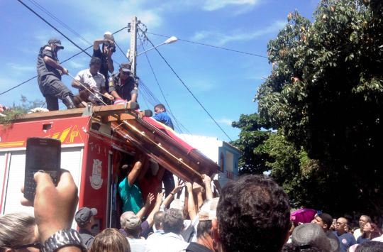 Senhor do Bonfim – Multidão de despede do ex-prefeito Paulo Machado