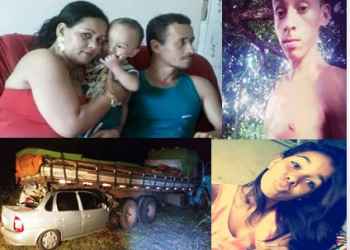 Capim-grossenses mortos em acidente na BR 324 são identificados; quatro de uma mesma família