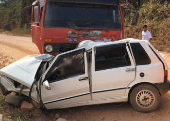MT: colisão entre carro e caminhão matam 7 pessoas da mesma família